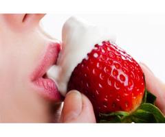 Strawberries with whipped cream 13 giugno.